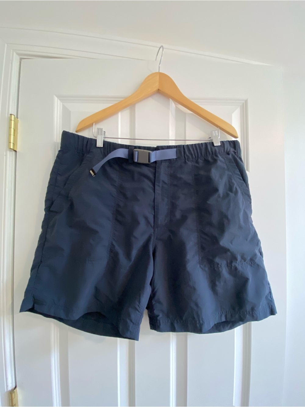 REI Men's Trailmade Amphib Ripstop Shorts with Integrated Webbing Belt, Sz XL